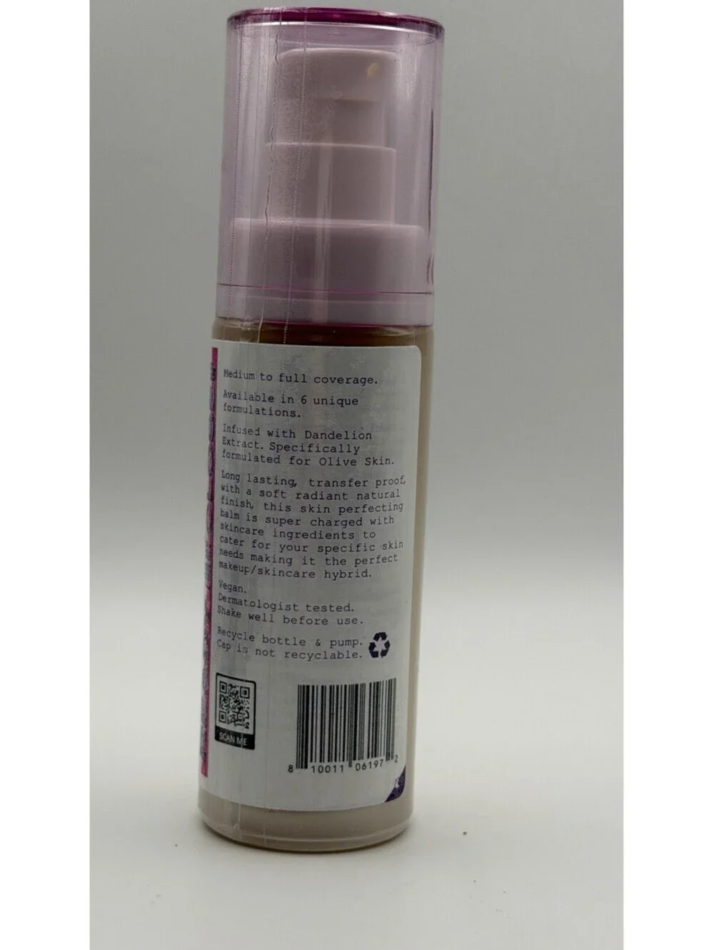 UOMA by Sharon C - FLAWLESS IRL FOUNDATION (Honey Honey T1 ) 30ml/1 fl oz